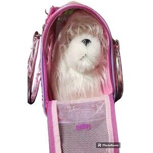 Maltese Yorkie PUCCI PUPS by Battat Carrier And Puppy